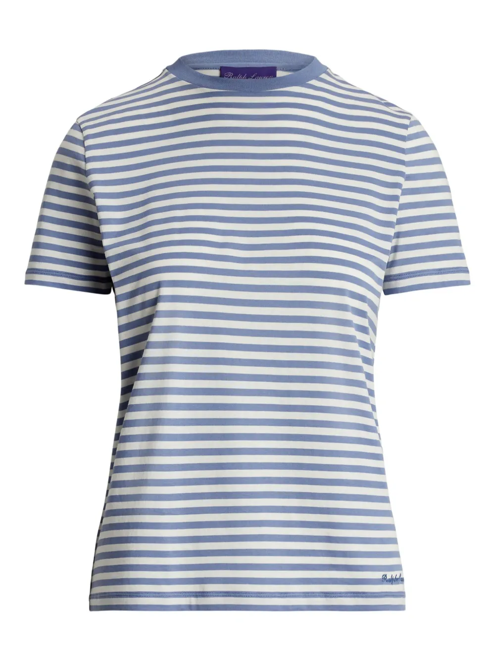 Ralph Lauren Collection Gestreept T-shirt Blauw