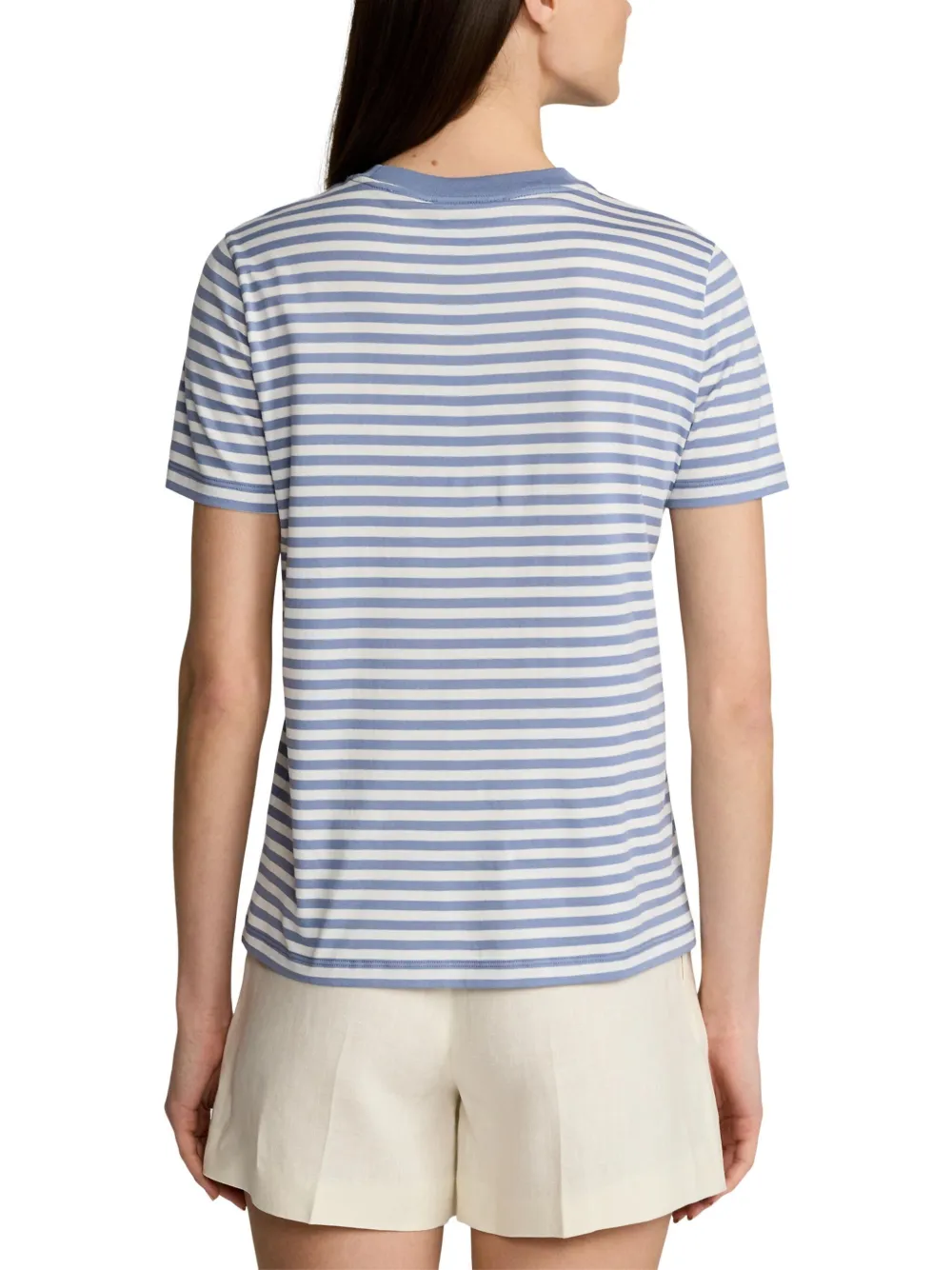 Ralph Lauren Collection Gestreept T-shirt Blauw