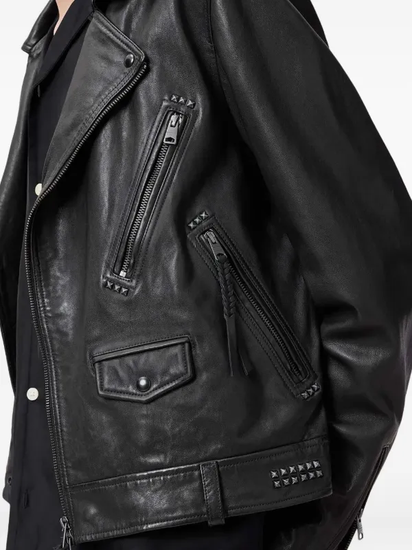 AllSaints Leather Jacket | Black | FARFETCH