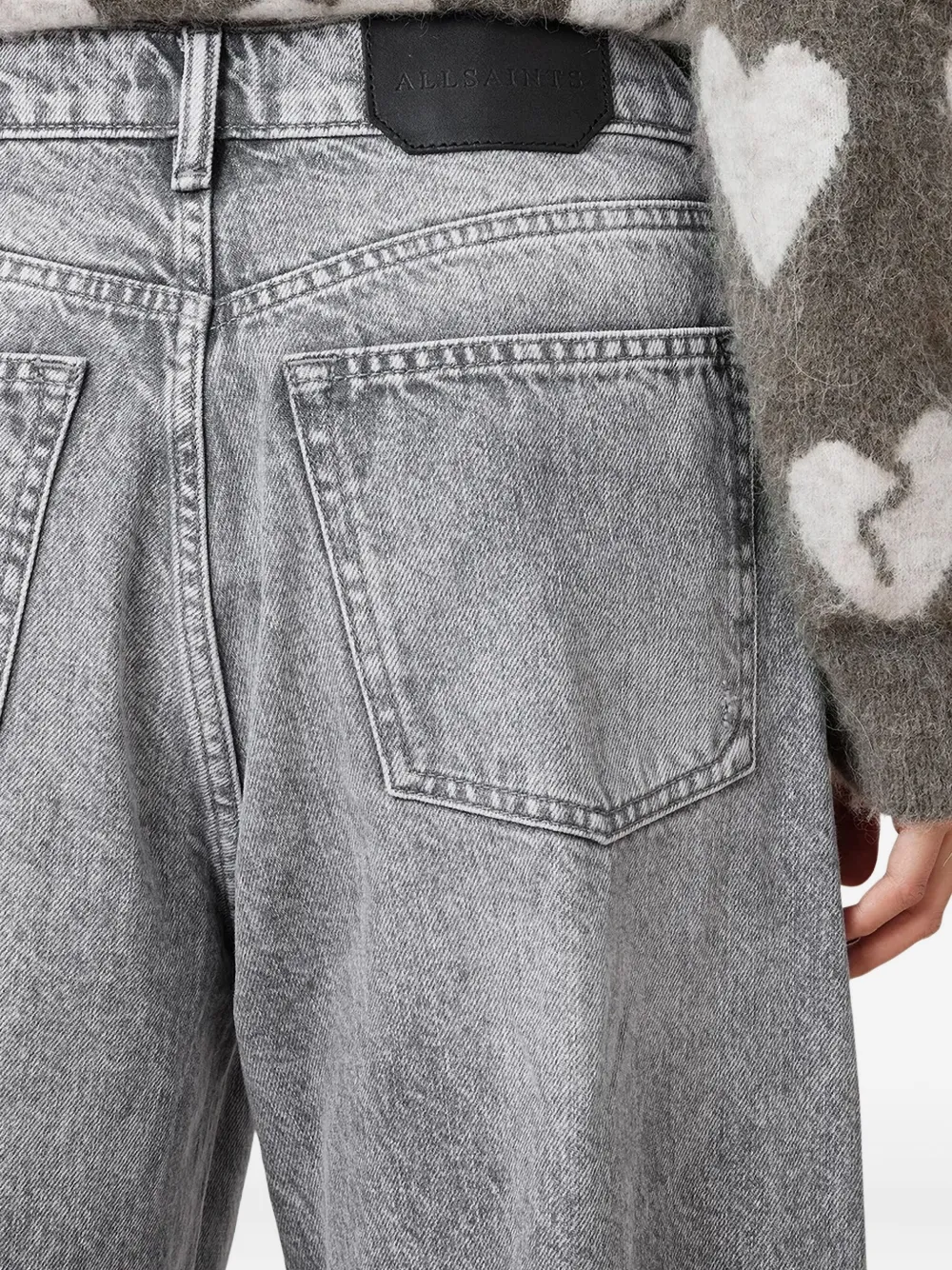 AllSaints Aki jeans Grijs