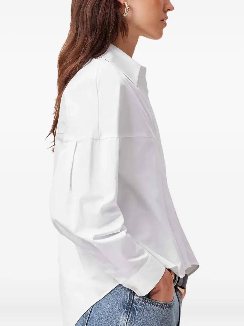 AllSaints Toria blouse Wit