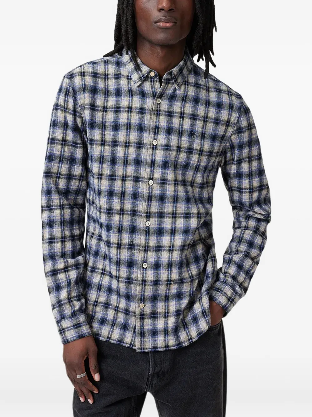 AllSaints Orin シャツ - パープル AllSaints Orin シャツ - パープル