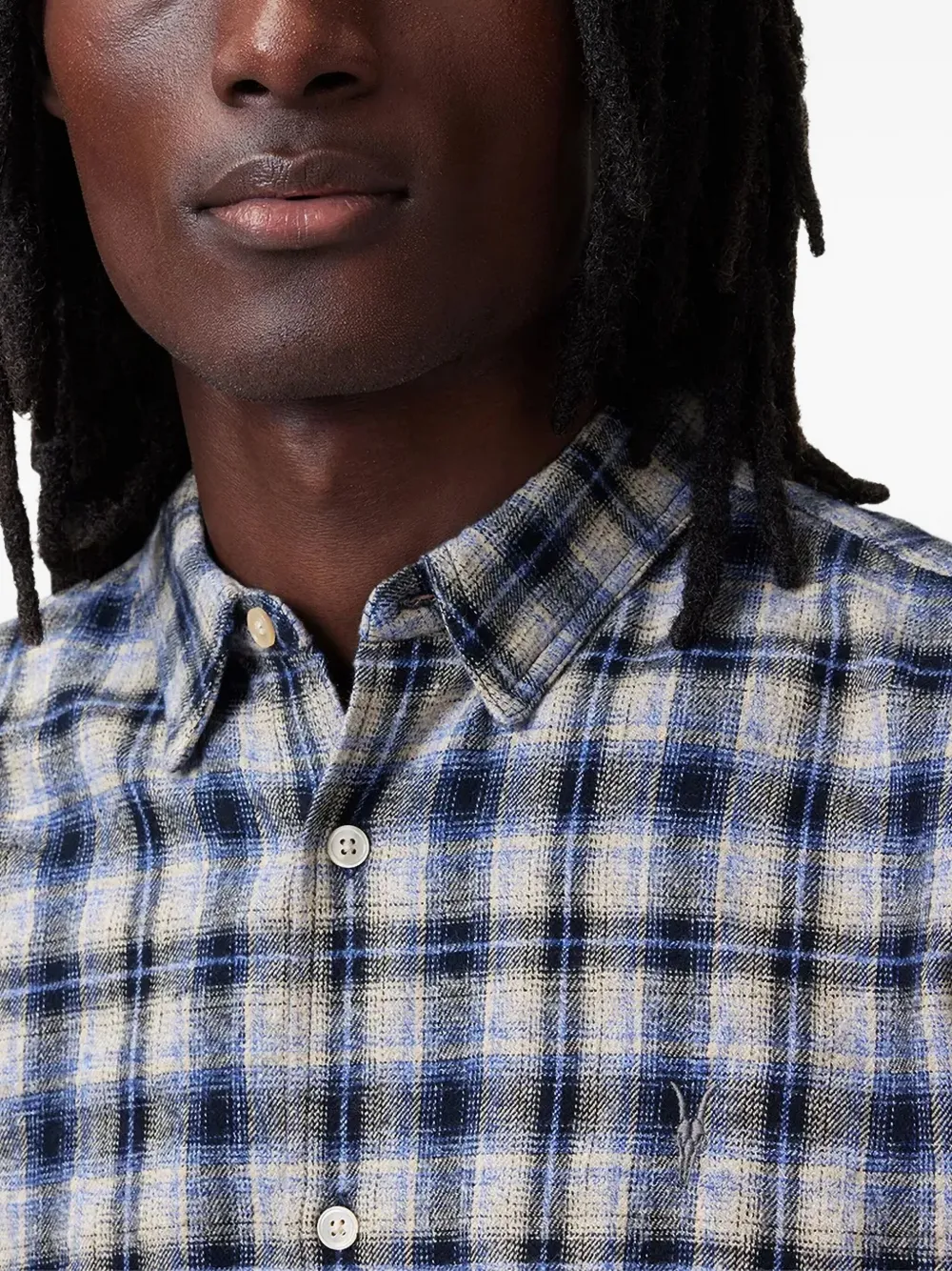 AllSaints Orin overhemd Paars