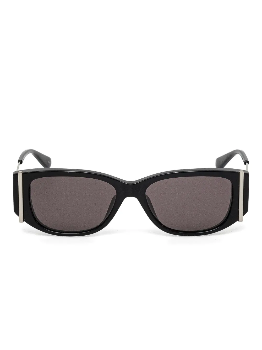 Alexander McQueen Eyewear Zonnebril met geometrisch montuur Zwart
