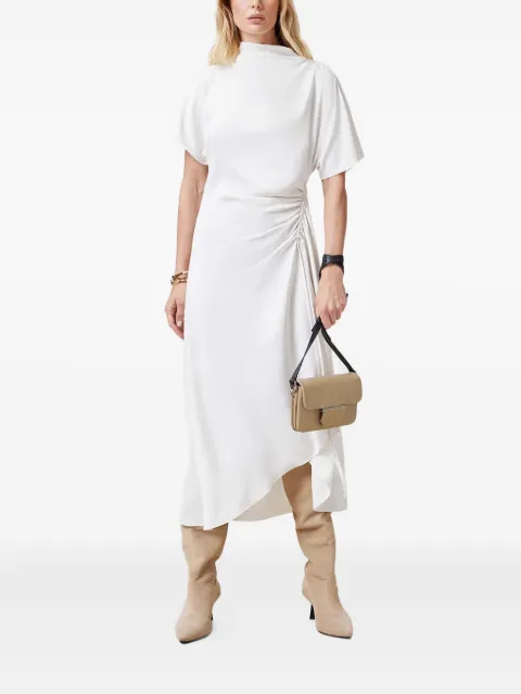 AllSaints Rosie high-neck ruched dress