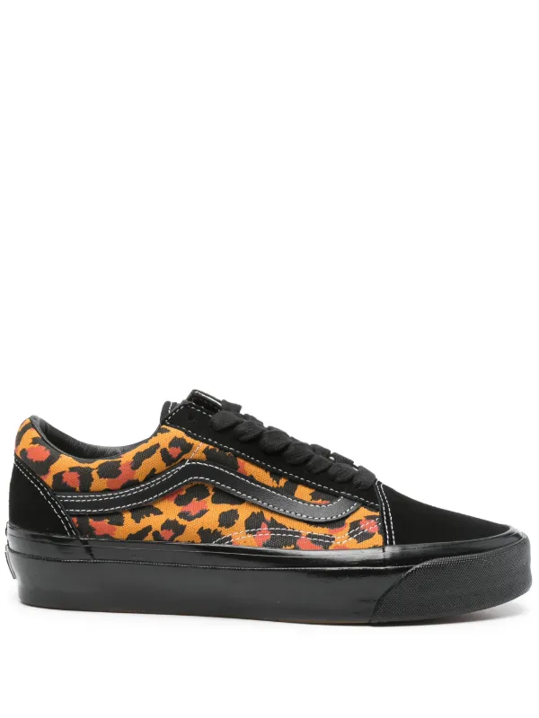 Vans Premium Old Skool レオパード スニーカー | ブラック | FARFETCH JP