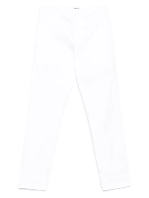 DONDUP logo-appliqué trousers