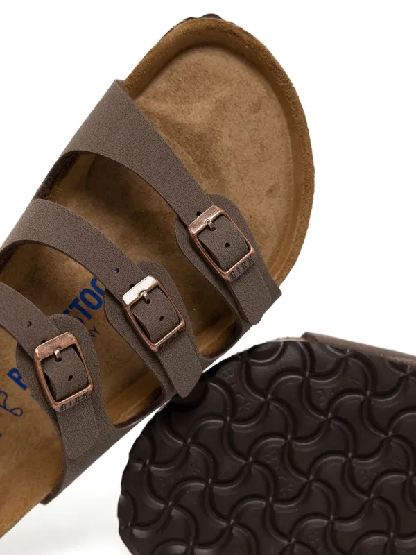 ビルケンシュトック　ストラップ　サンダル　ブラウン Birkenstock スリーストラップ サンダル | ブラウン | FARFETCH JP