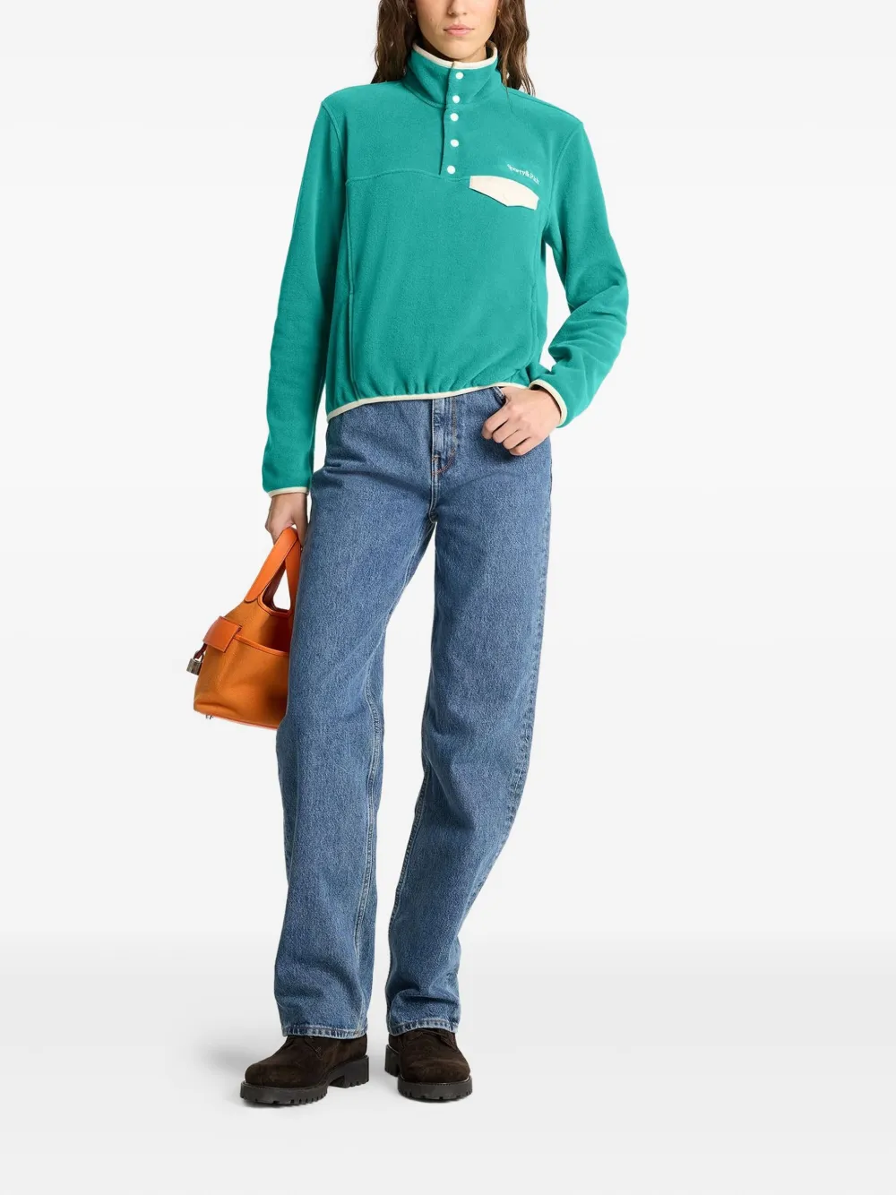 Sporty & Rich logo-embroidered sweatshirt | Sweaters | Image 2