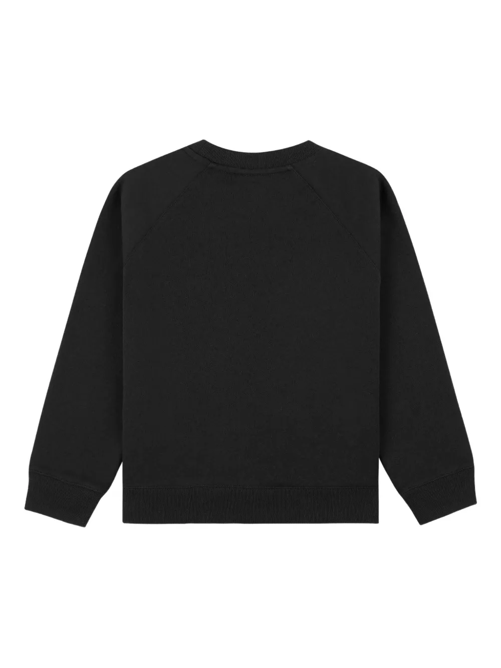 Sporty And Rich Logo-print Sweatshirt In Black