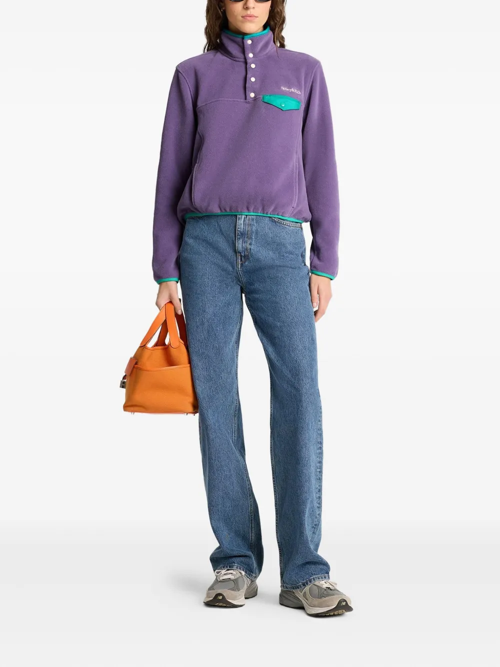 Sporty & Rich logo-embroidered sweatshirt | Sweaters | Image 2