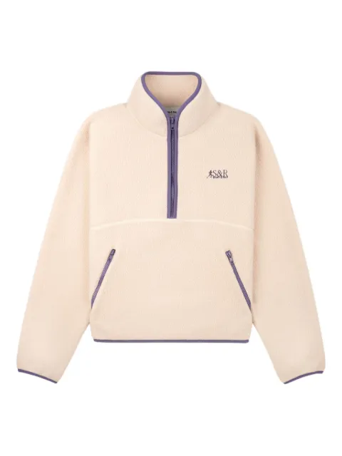 Sporty & Rich logo-embroidered sweatshirt