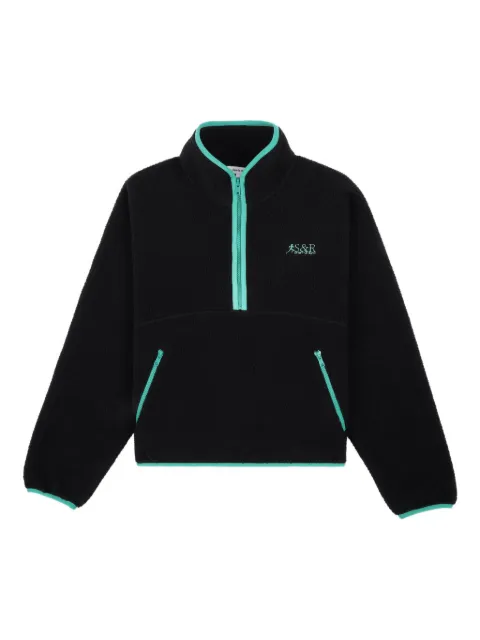 Sporty & Rich logo-embroidered sweatshirt