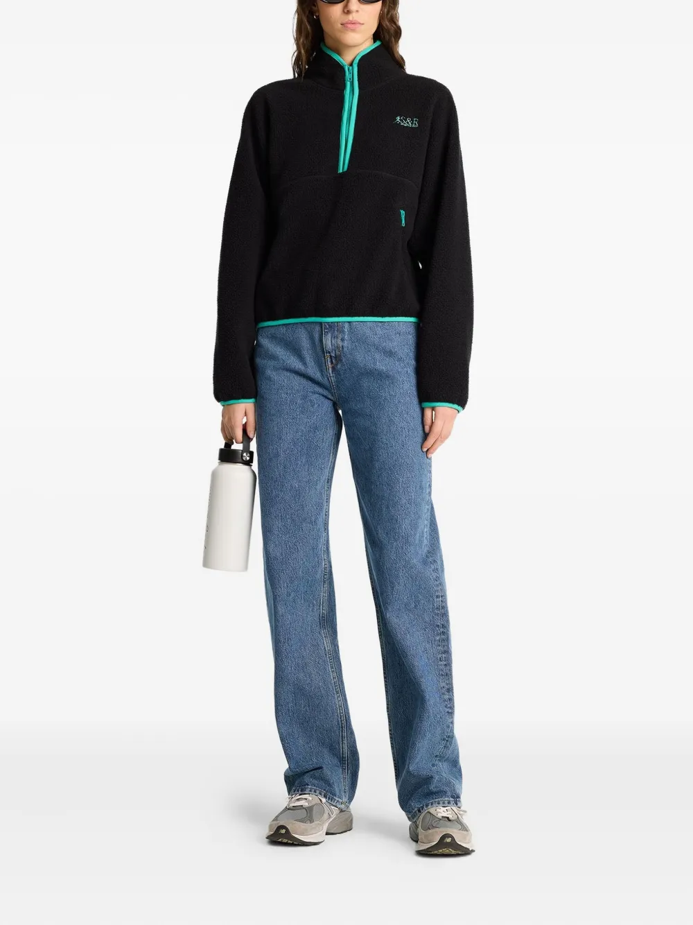 Sporty & Rich logo-embroidered sweatshirt | Sweaters | Image 2