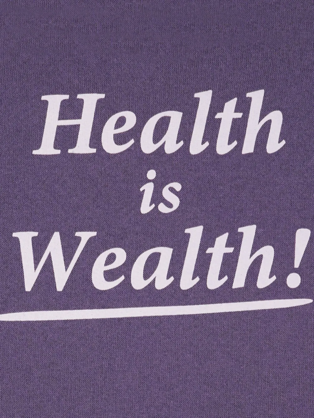 Sporty And Rich Health Is Wealth Hoodie In Purple
