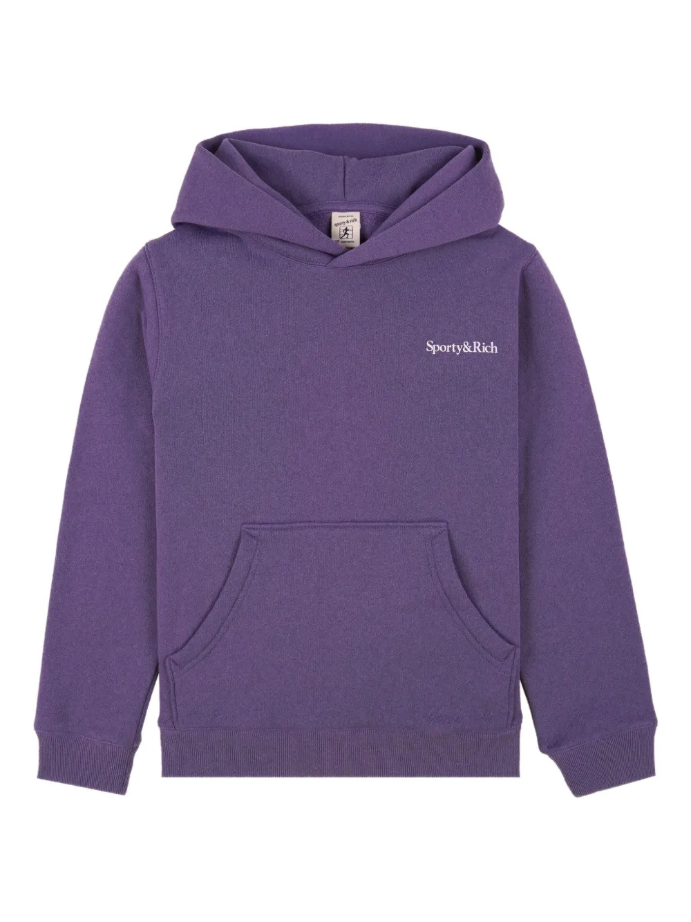 Sporty And Rich Health Is Wealth Hoodie In Purple