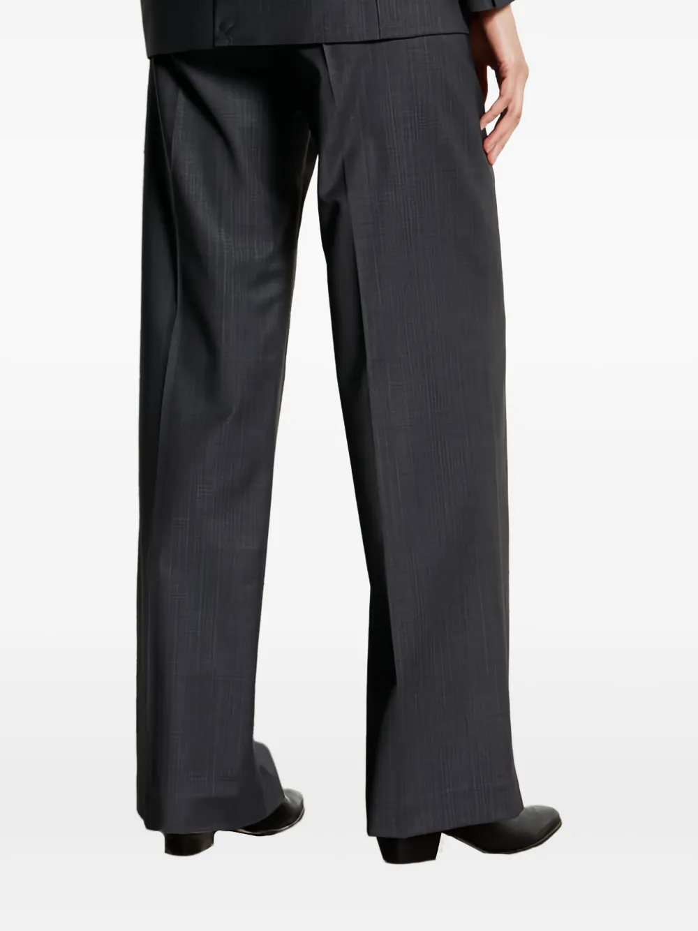Ba&sh Pinstriped Trousers In Gray