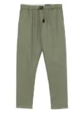 White Sand tapered trousers - Green