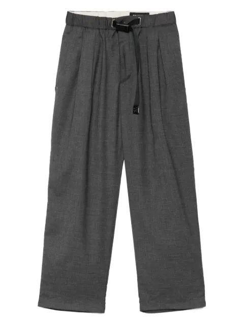 White Sand pantalon à coupe droite