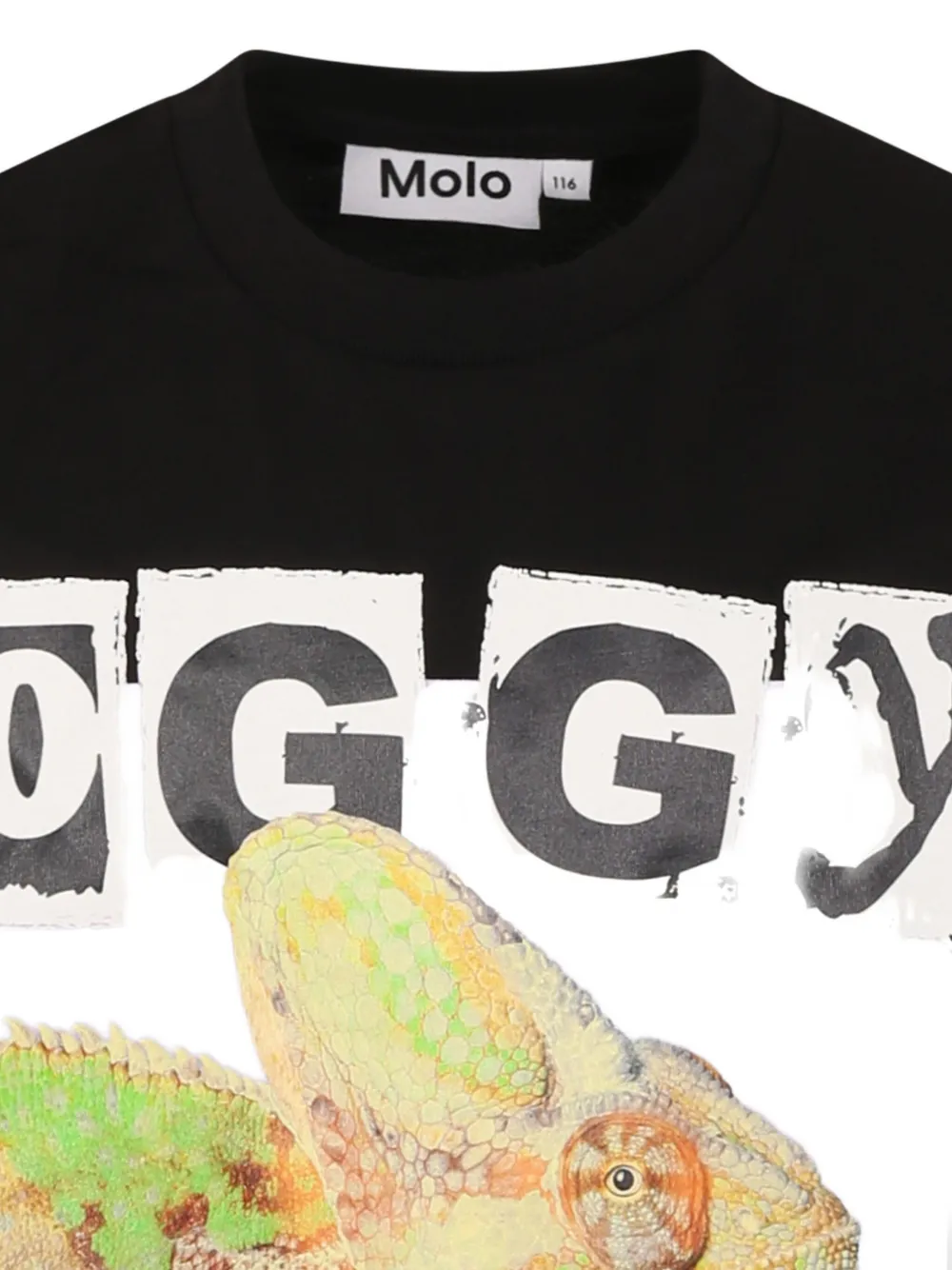 Molo T-shirt met print Zwart