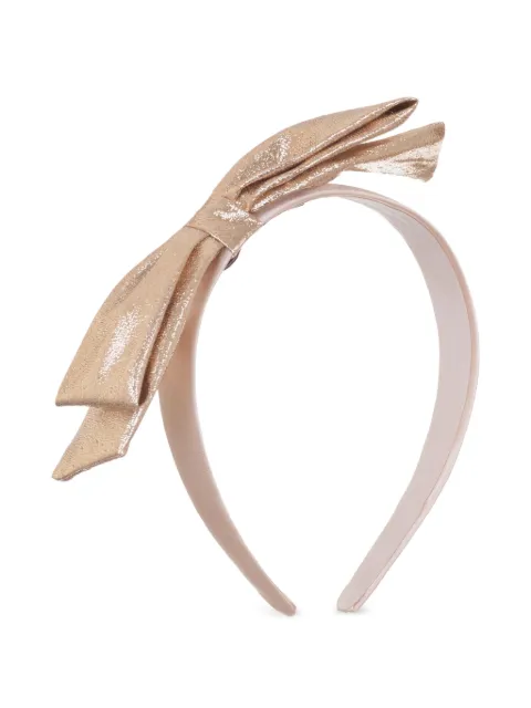 Hucklebones London bow headband 