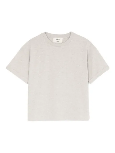 Ba&Sh rolled-sleeve boxy top