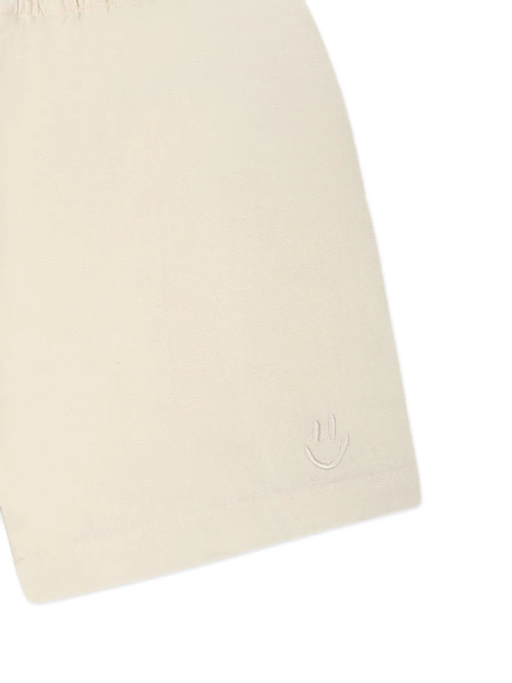 Molo Shorts met linnen-katoenmix Beige