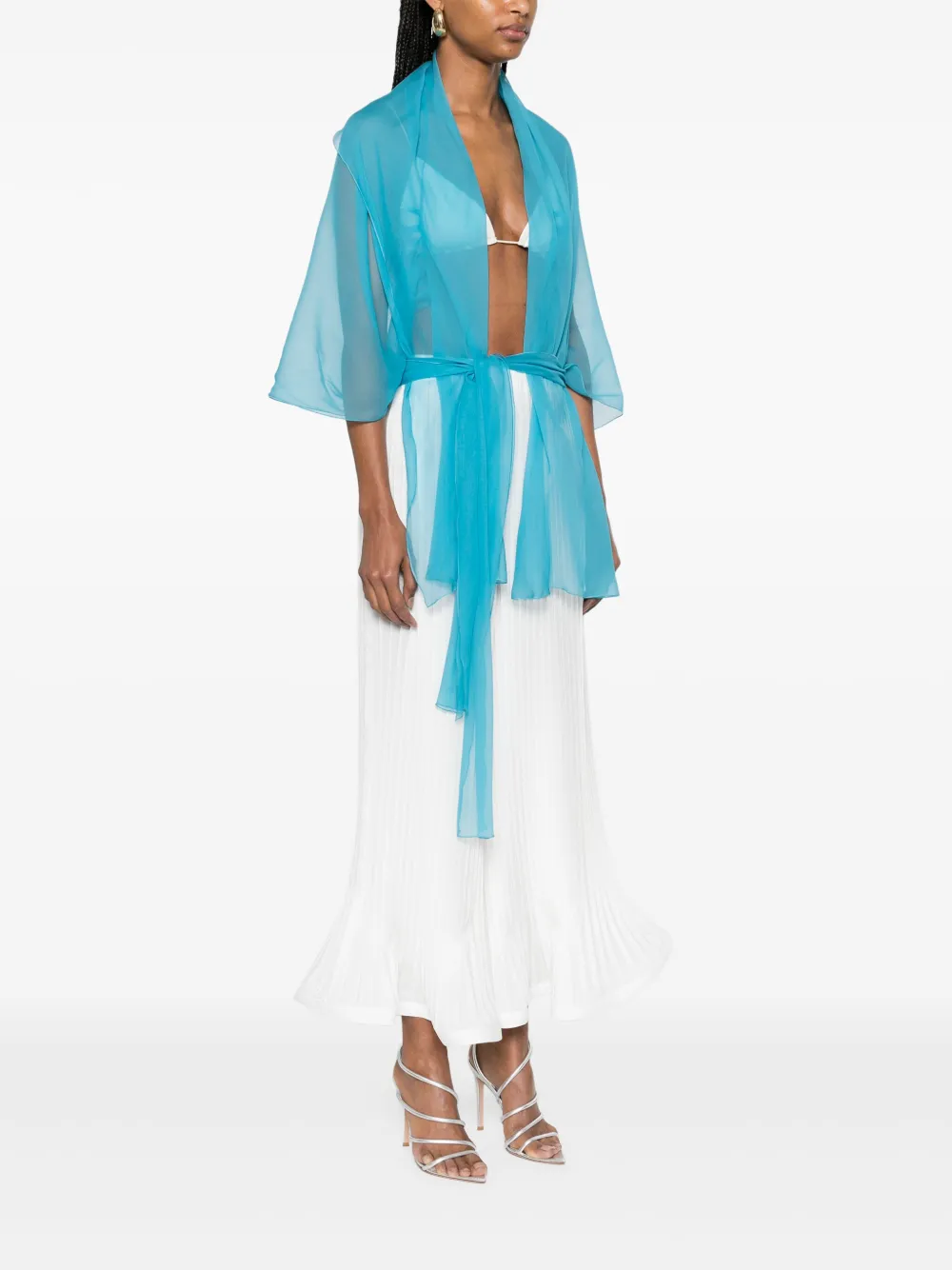 ALBERTA FERRETTI SILK JACKET