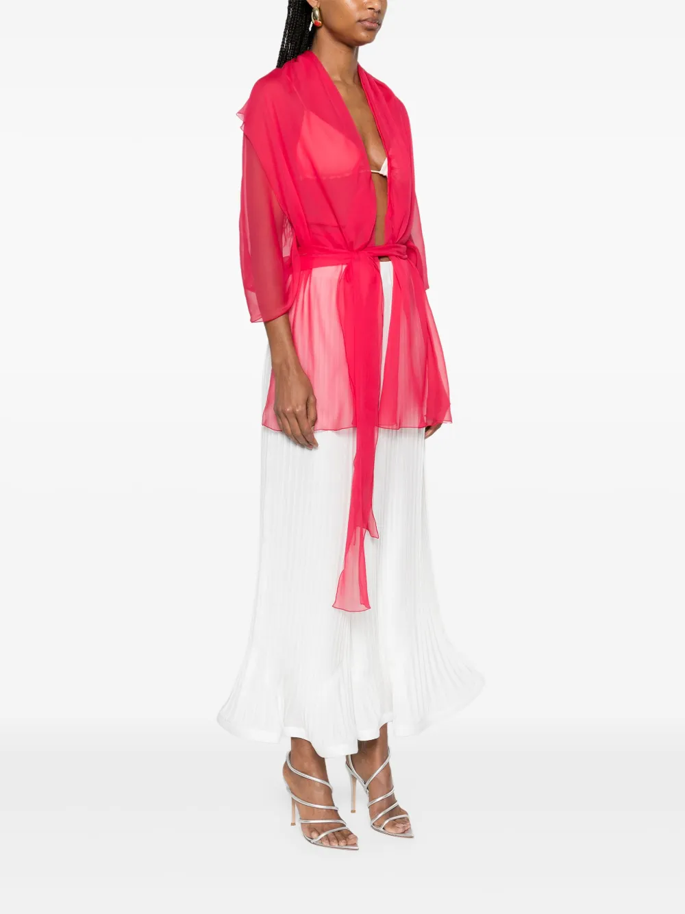 ALBERTA FERRETTI SILK JACKET