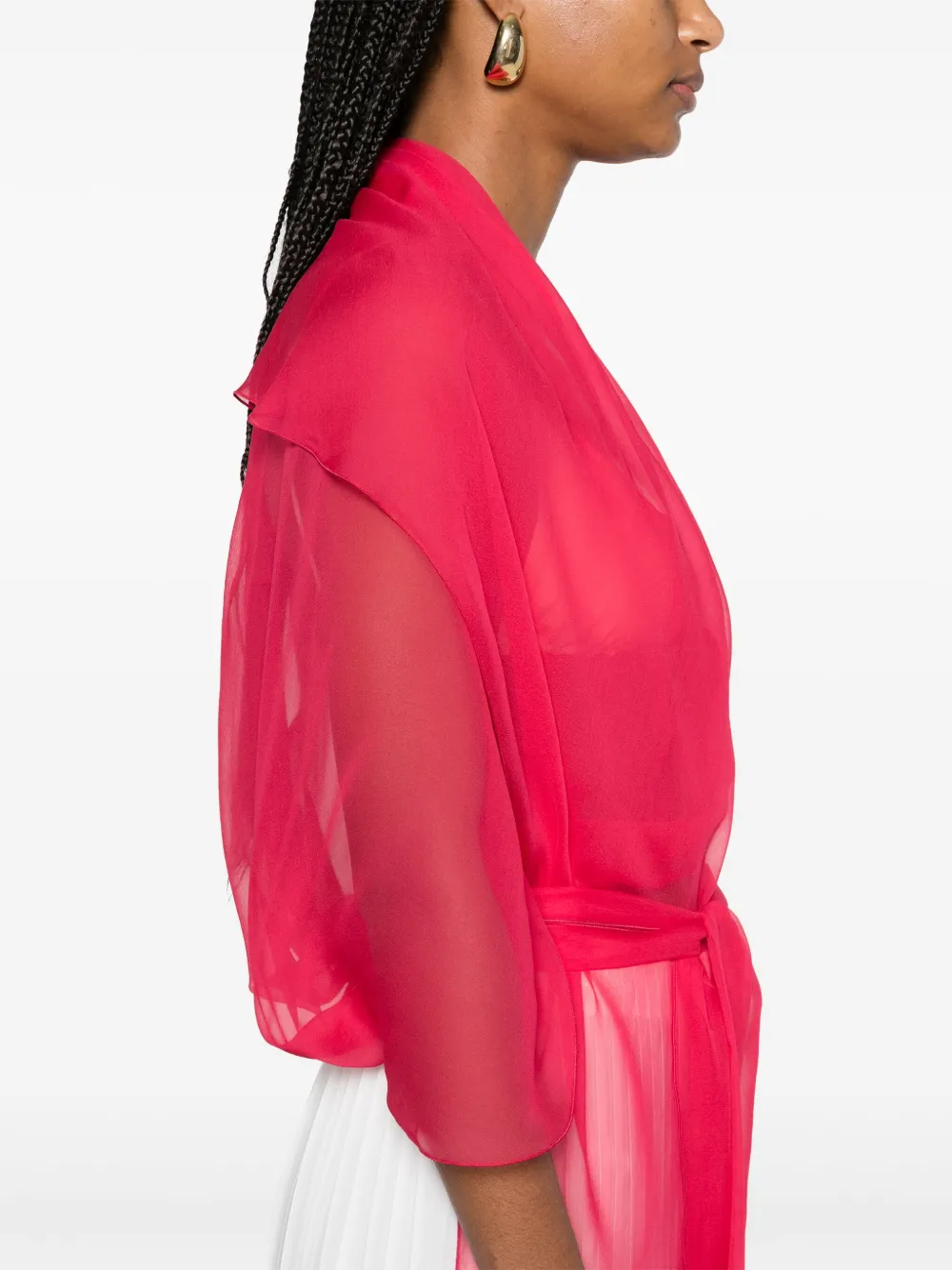ALBERTA FERRETTI SILK JACKET