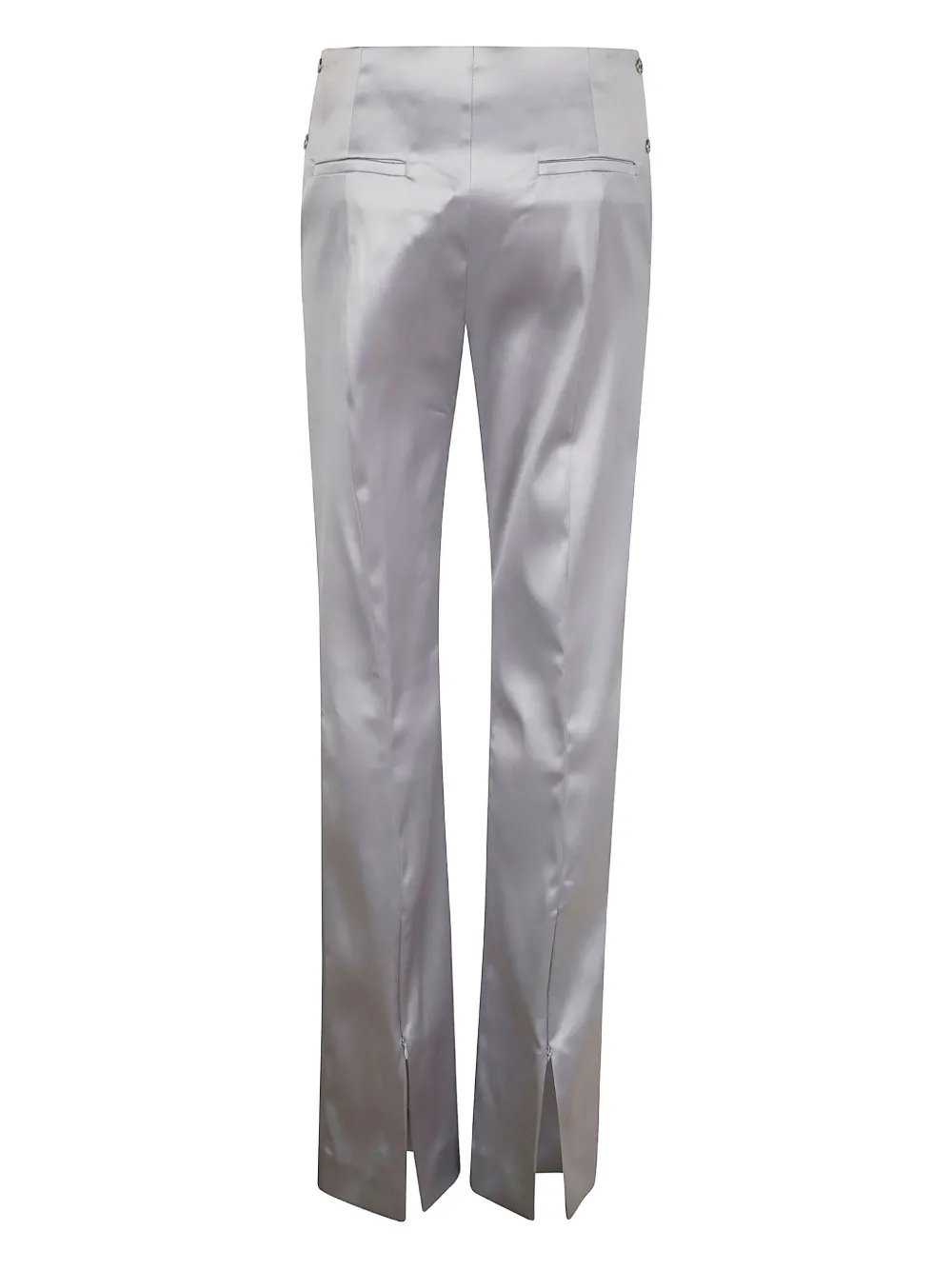Sportmax Pantalon met satijnen afwerking - Beige