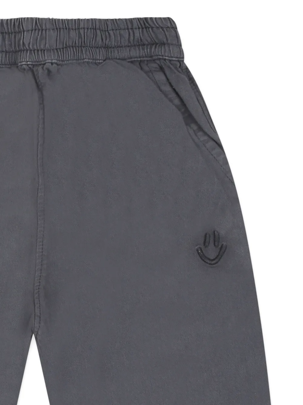 Molo Jeans met geborduurd logo Zwart