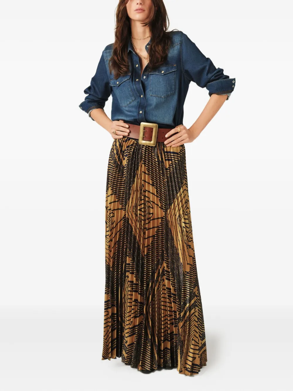 Ba&sh Sow Skirt In Multi