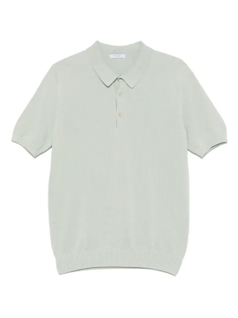 Boglioli knitted polo shirt