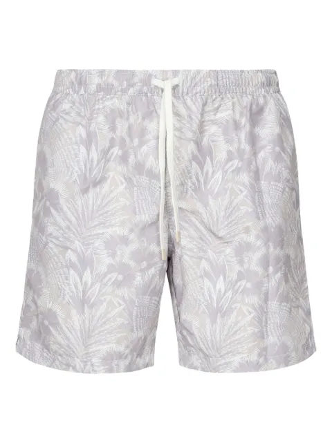 Eleventy floral-print swim shorts