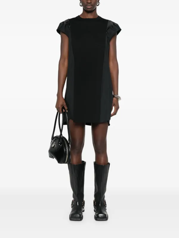 スカート SACAI Chemisier dress Black Sacai Chemisier Dress Sacai