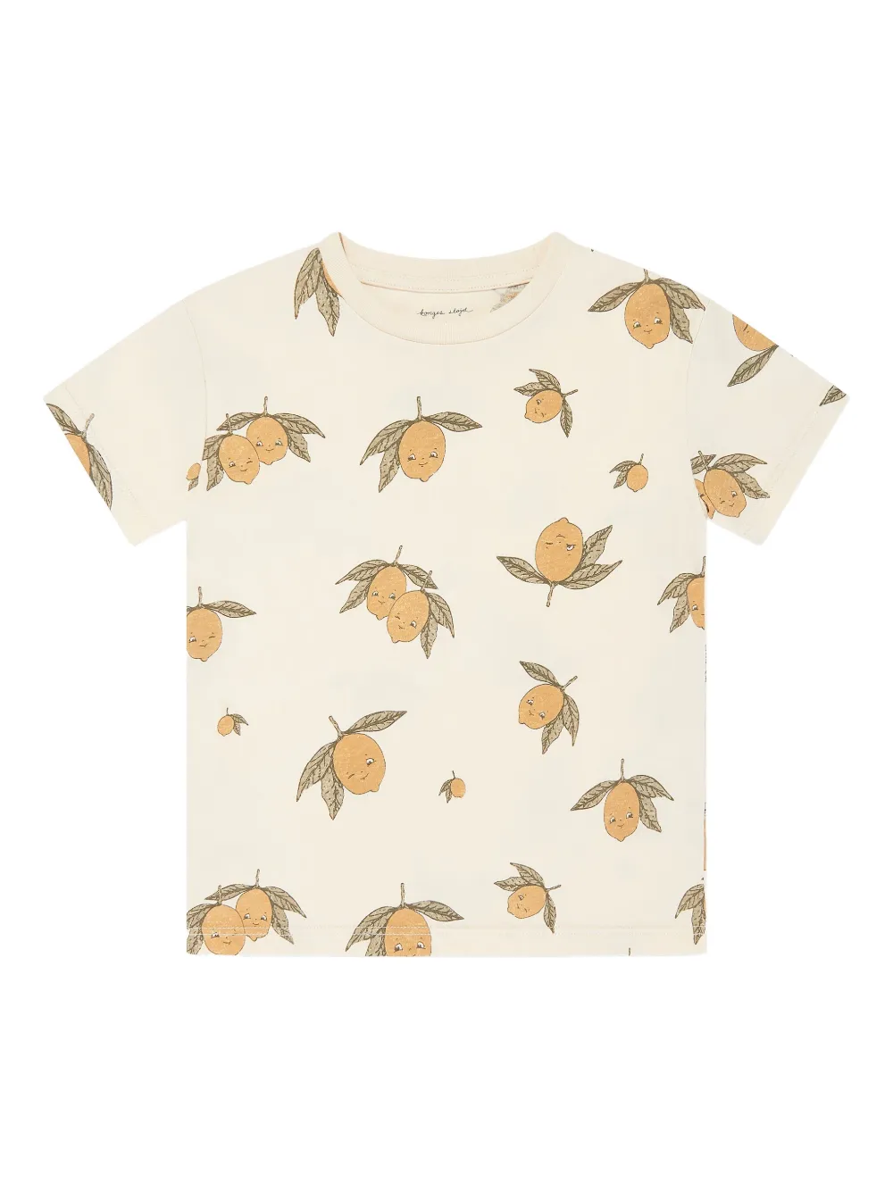 Konges Sløjd Shorts met citroen-patroon Beige