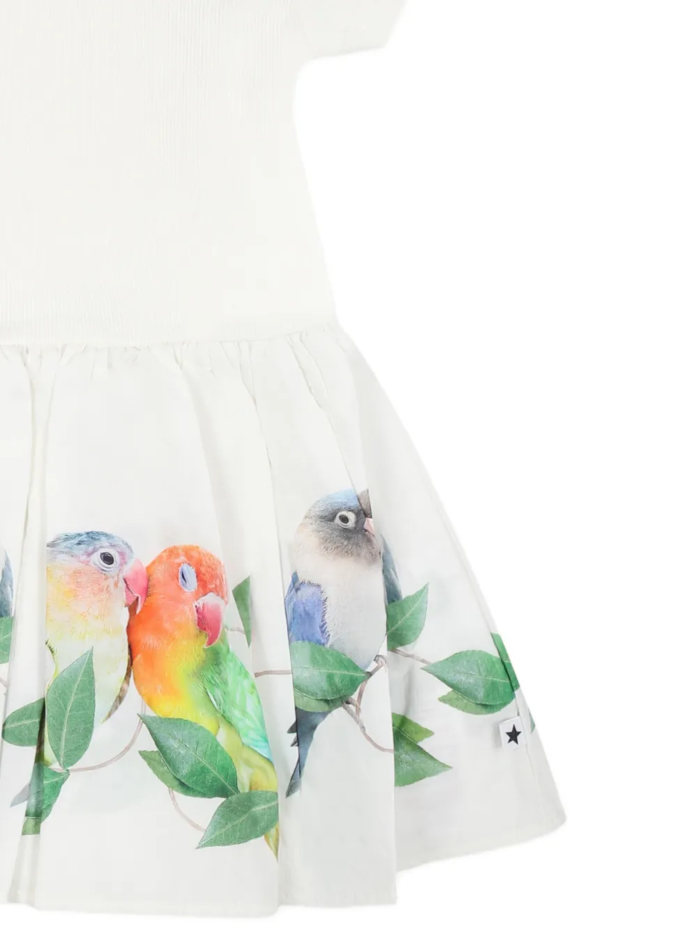 Molo Jurk met print Wit
