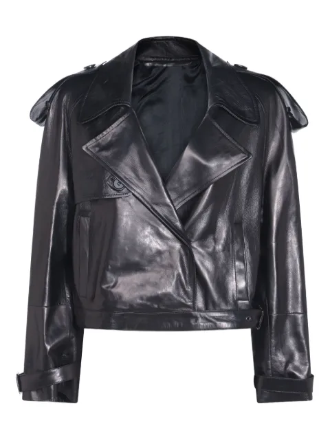 Salvatore Santoro leather jacket 