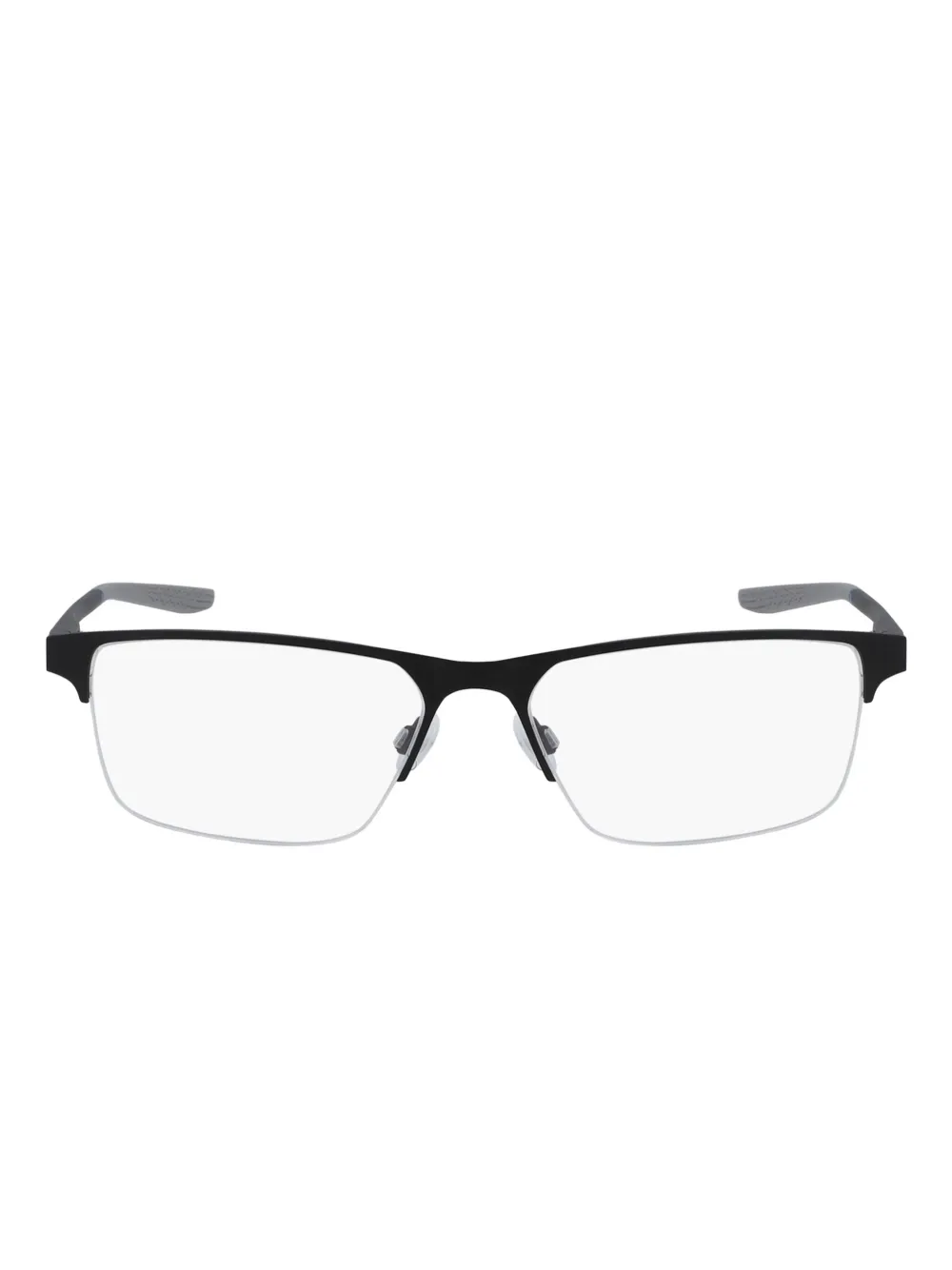 Nike rectangle-frame glasses | Black | Image 1