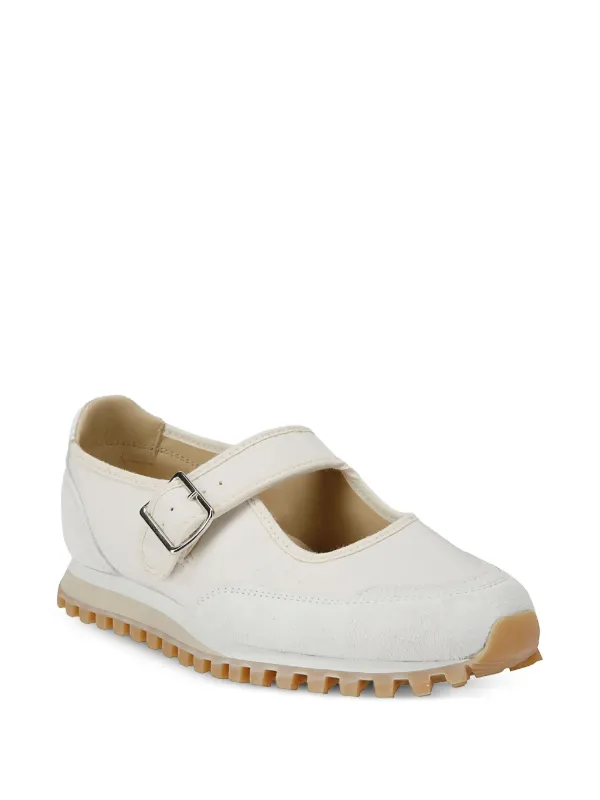 Black Comme Des Garçons レザースニーカー | ホワイト | FARFETCH JP