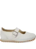Comme Des Garçons Comme Des Garçons leather sneakers - White
