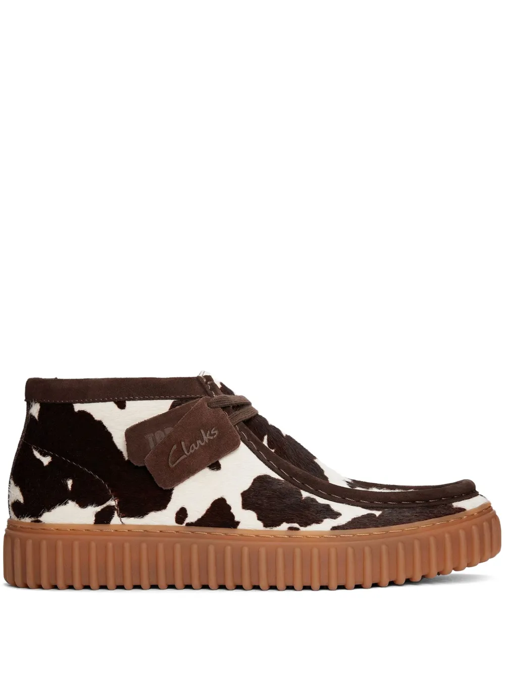 Clarks Torhill Hi "Brown/White" boots | Brown | Image 1