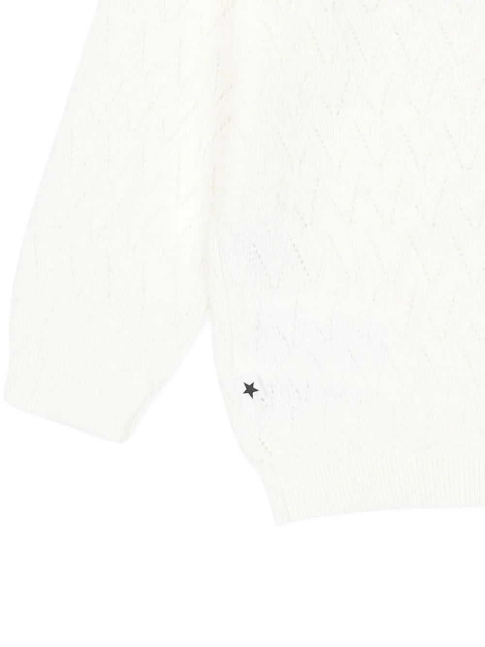 Molo Gebreid vest Wit