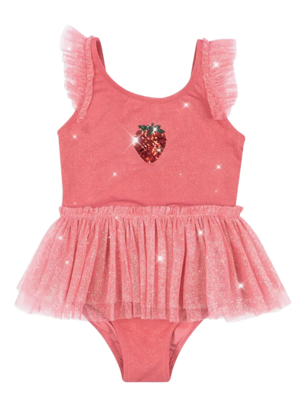Konges Sløjd sequin-embellished swimsuit | Pink | Image 1