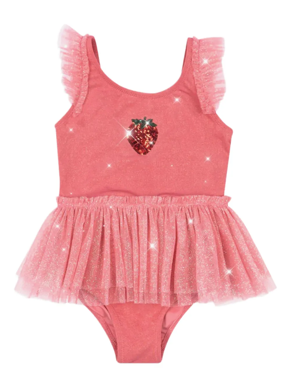 Konges Sløjd sequin-embellished swimsuit | Pink | Image 1