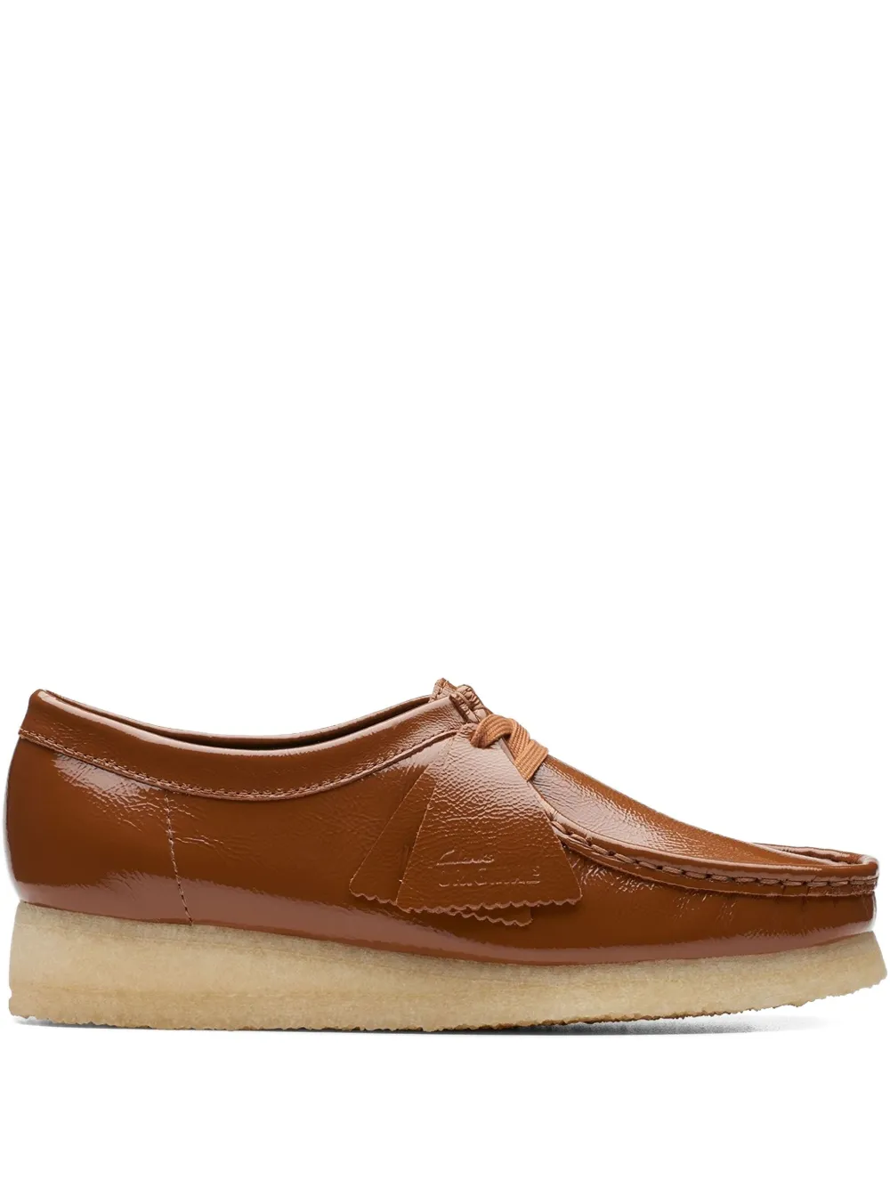Clarks Wallabee "Dusk Brown Pat" loafers Bruin