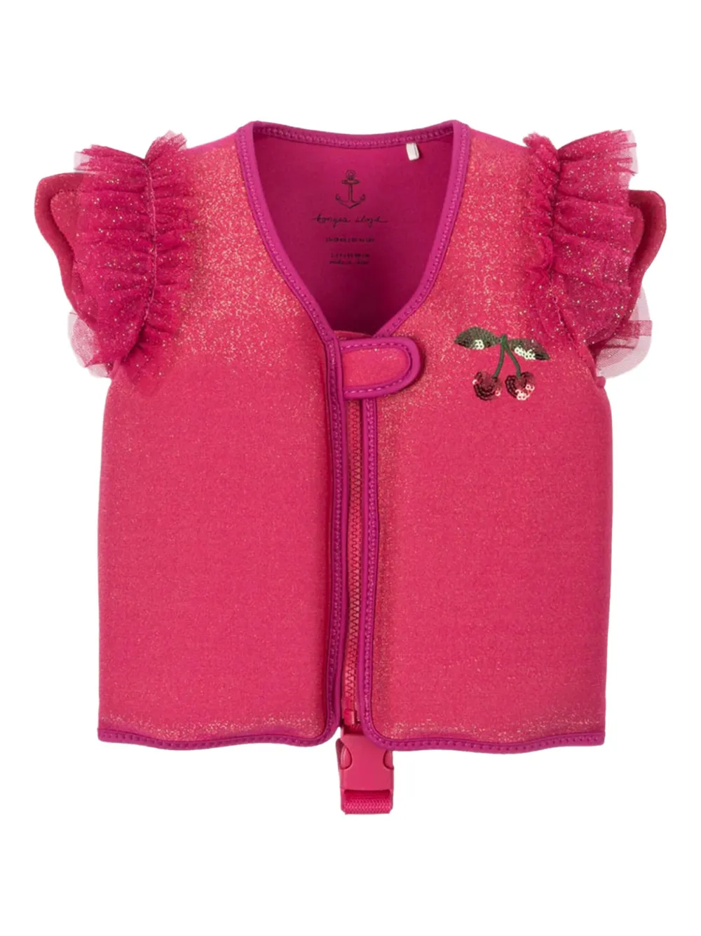 Konges Sløjd Butterfly-patch float gilet | Pink | Image 1