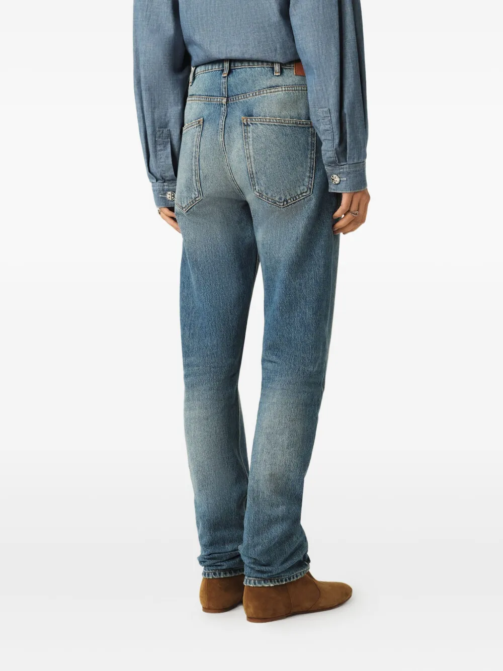 Ba&sh Five-pocket Denim Jeans In Multi
