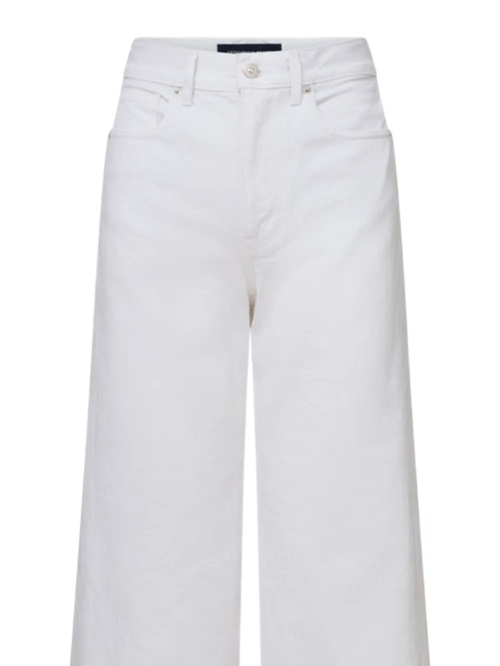 Veronica Beard Taylor wide-leg jeans - Wit